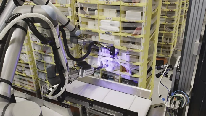 Robots de Amazon en Alemania