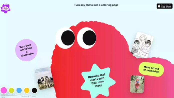 Splat: la app con IA para crear dibujos para colorear