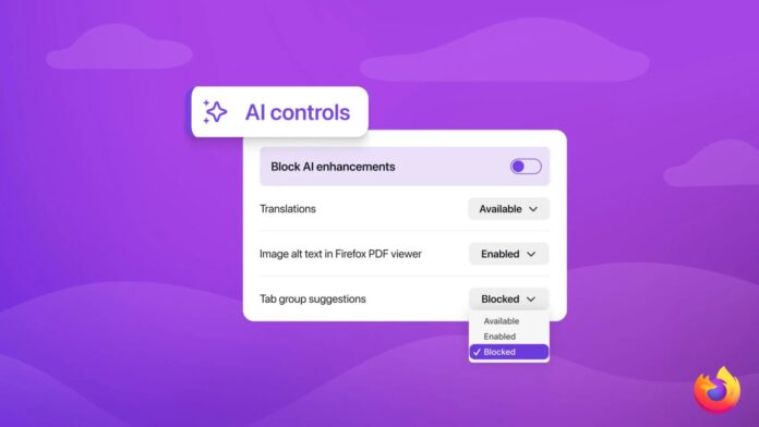 Firefox estrena un botón para desactivar sus funciones de IA