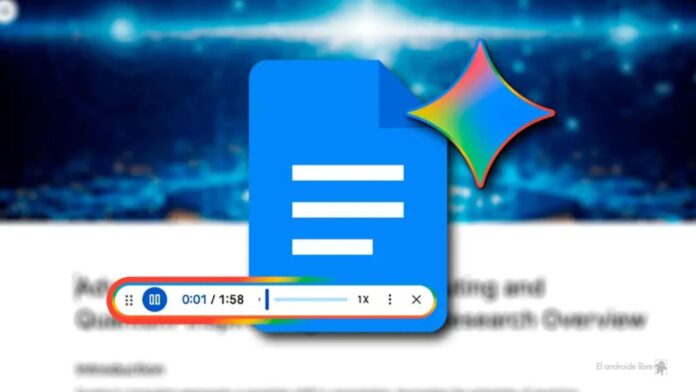 Google Docs estrena resúmenes de audio con IA de Gemini