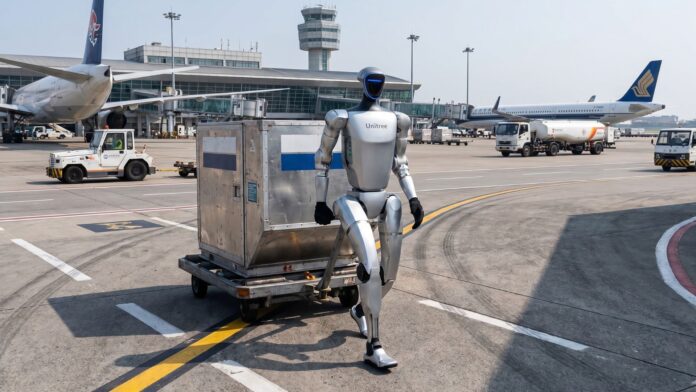 Robots humanoides cargarán maletas en aeropuerto de Tokio
