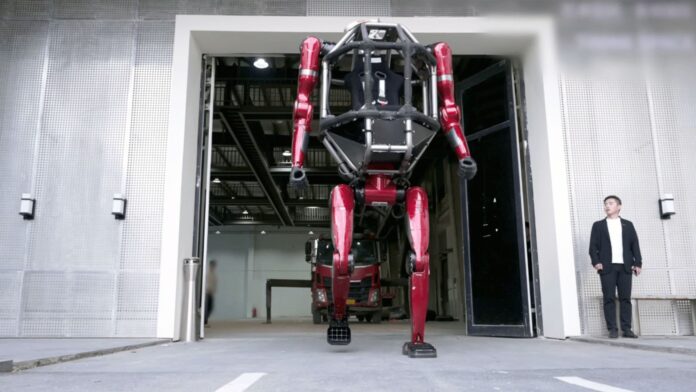 Unitree presenta el primer robot gigante transformable